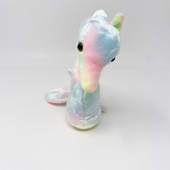 TY Vintage Seahorse "Neon" Beanie Baby - Picture 4 of 8